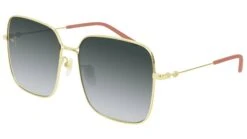 Gucci GG0443S 001 Gold Grey