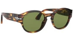 Persol PO3230S Brown And Yellow Tortoise Green -Luxe Eyewear Outlet 1363b1ef65b89bbd6fc3fa74b417edca