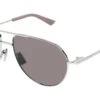Bottega Veneta BV1302S 004 Silver Purple -Luxe Eyewear Outlet 16cfd203ab523fdd6a085d250d0782af