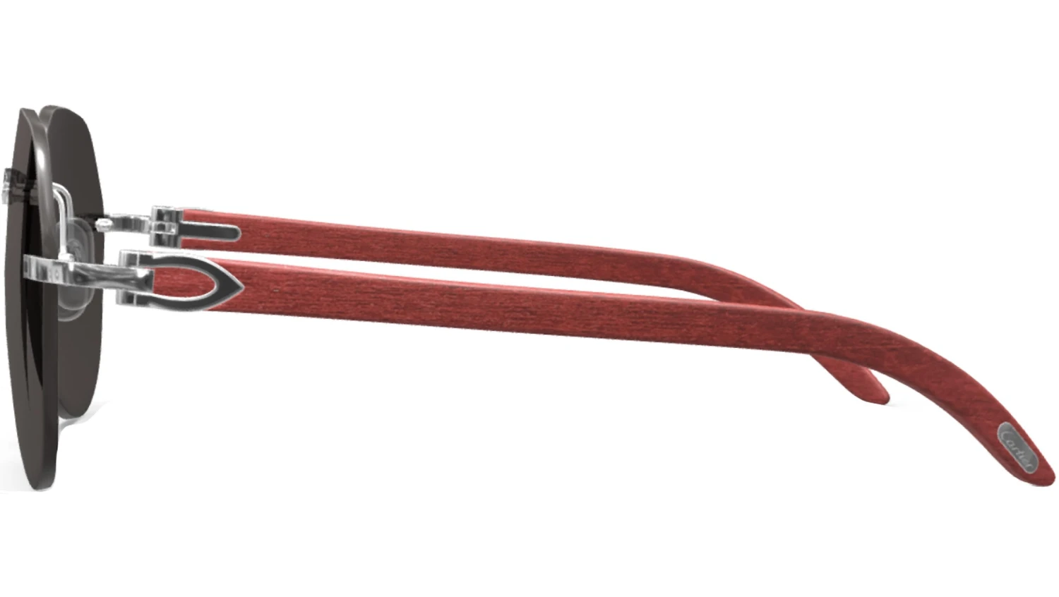 Cartier Custom CT0007CS Silver Grey 5 Cartier Custom CT0007CS Silver Grey - Image 3