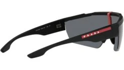 Prada Linea Rossa PS 03XS DG05Z1 Black Rubber -Luxe Eyewear Outlet 1bd028ee27c800387cf614a5110b9f01