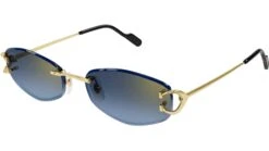 Cartier CT0467S 002 Gold Blue