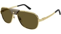 Cartier Santos CT0165S 011 Gold Brown