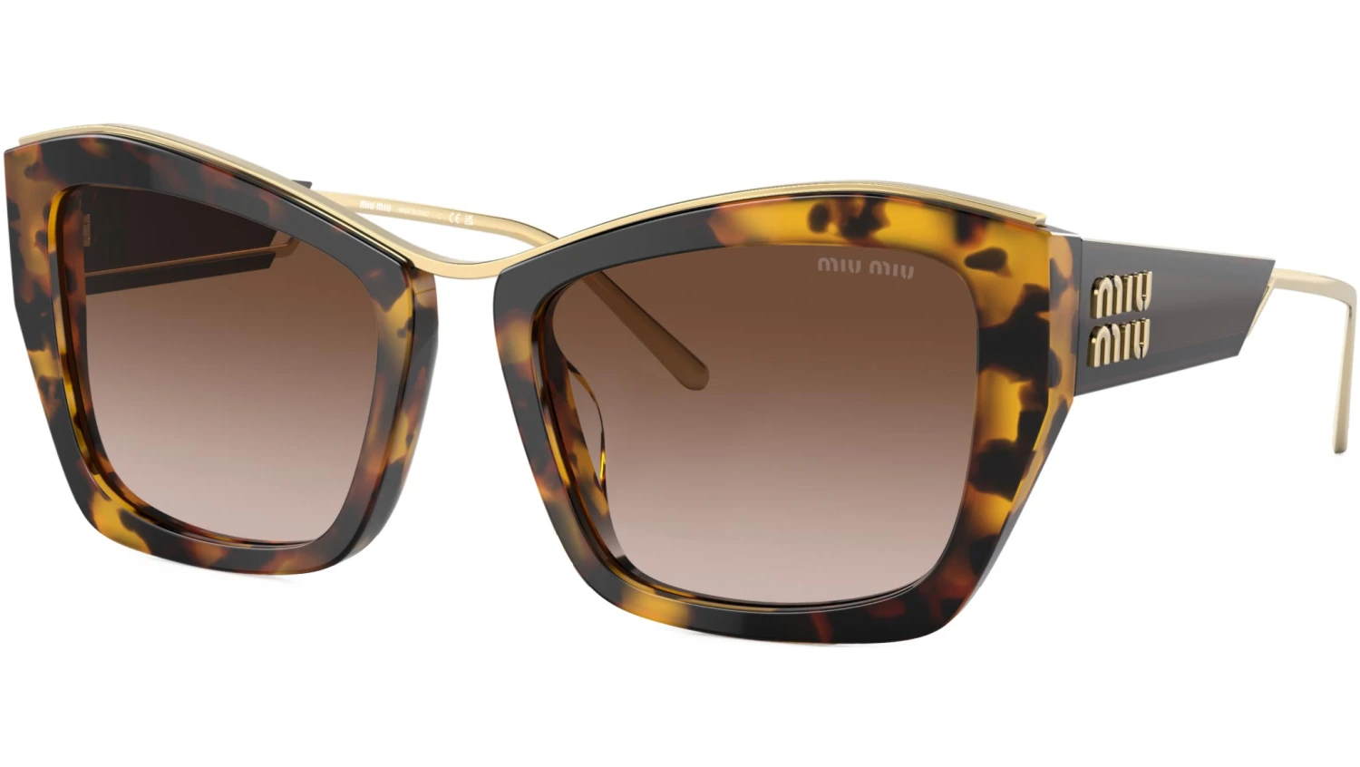 Miu Miu MU 02YS VAU6S1 Yellow 4 Miu Miu MU 02YS VAU6S1 Yellow - Image 2