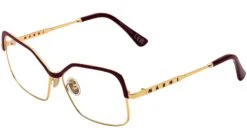 Marni Unila Valley Optical Burgundy Gold -Luxe Eyewear Outlet 279fc15202e121d73d3bf23668212c49