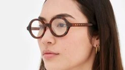 Marni Nakagin Tower Optical Blonde Havana -Luxe Eyewear Outlet 27e26c6cfe6517d7790f147cd51f072a