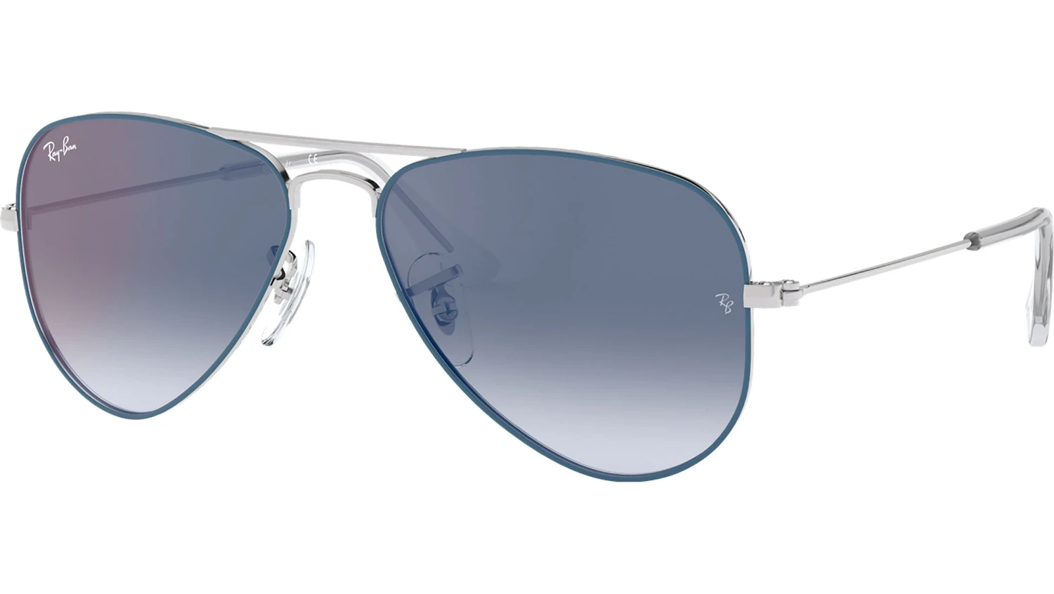 Aviator RJ9506S 276/X0 Light Blue On Silver 4 Aviator RJ9506S 276/X0 Light Blue On Silver - Image 2