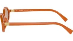 Miu Miu MU 04ZS 11V40D Turmeric Grey -Luxe Eyewear Outlet 3296dab2bc5d21d322d6947998ff609e