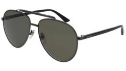 Gucci GG0014S Tortoise Ruthenium And Green
