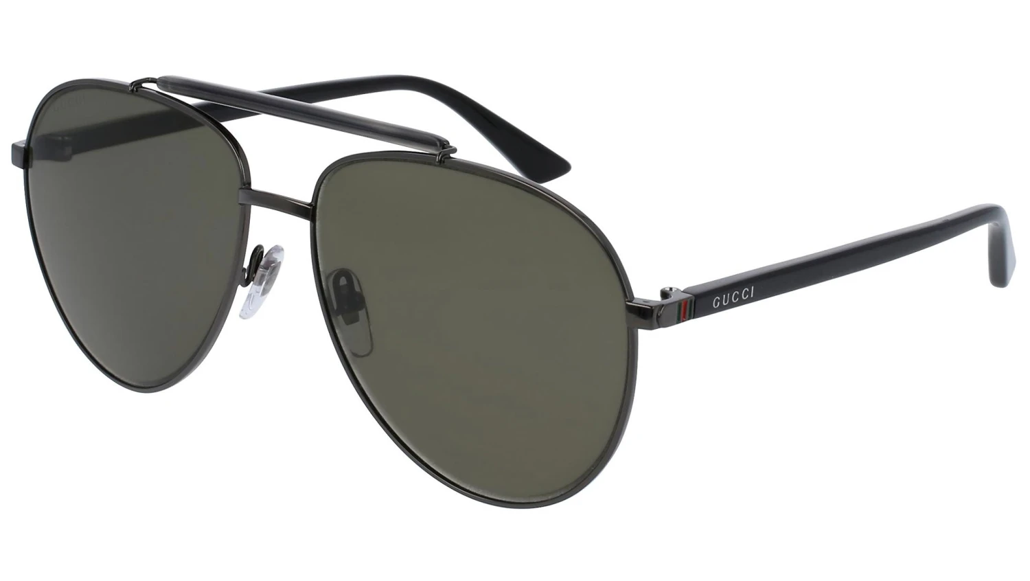 Gucci GG0014S Tortoise Ruthenium And Green 3 Gucci GG0014S Tortoise Ruthenium And Green