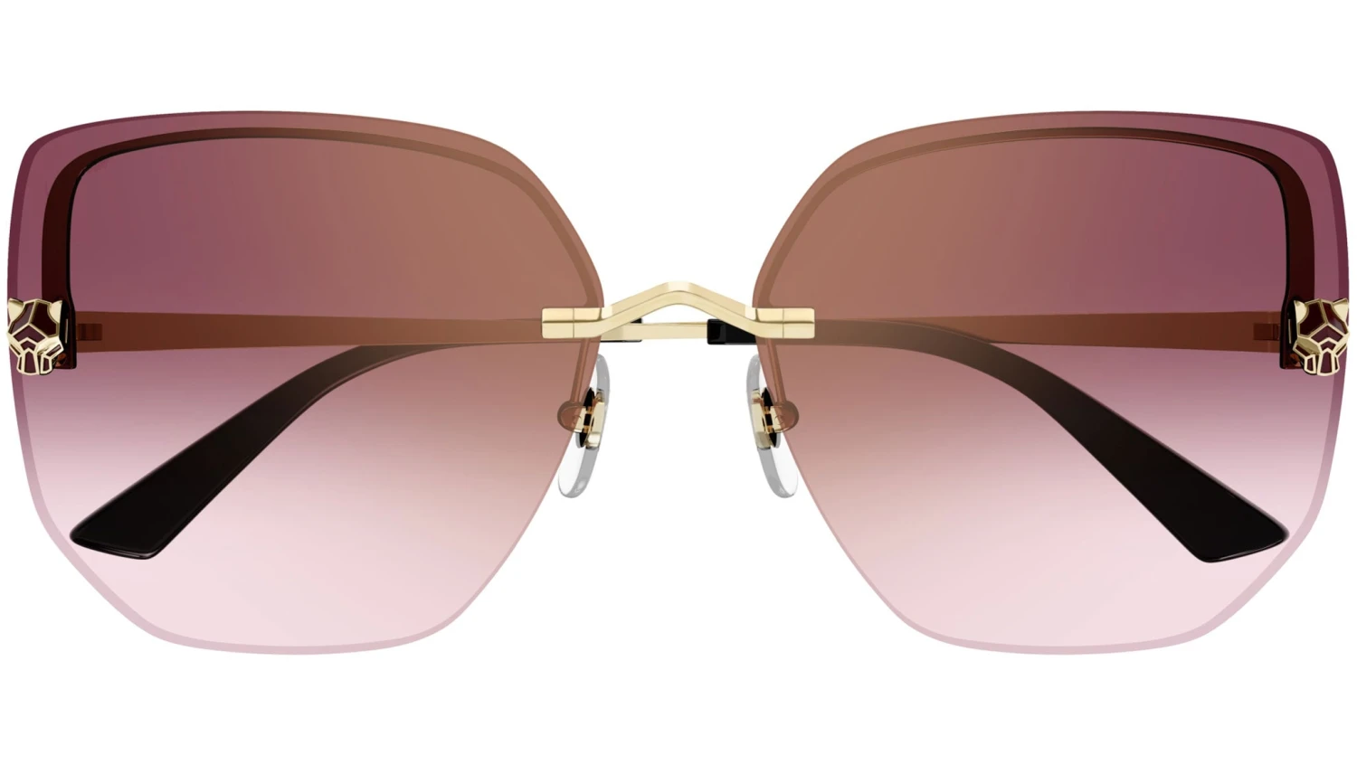 Cartier Panthère CT0432S 004 Gold Red 4 Cartier Panthère CT0432S 004 Gold Red - Image 2