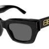 Balenciaga BB0234S 001 Black Grey -Luxe Eyewear Outlet 389574e19556da385203656e2901aa15