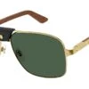 Cartier Santos CT0389S 002 Gold Green -Luxe Eyewear Outlet 3b592cfc0927148d1b20b566a1ffc745