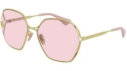 Gucci GG0818SA 003 Shiny Gold