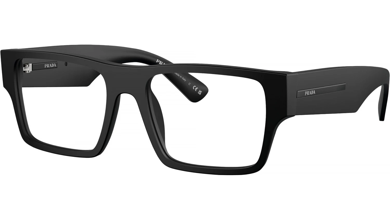 Prada PR A08V 12P1O1 Black 4 Prada PR A08V 12P1O1 Black - Image 2