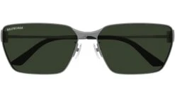 Balenciaga BB0374SK 002 Light Ruthenium Green
