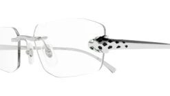 Cartier CT0494O 002 Shiny Silver -Luxe Eyewear Outlet 44c6f326131dcf3879289b8c96a994c6