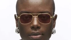 P75 Sun GDM Gold Militaty -Luxe Eyewear Outlet 46f940b2ae4ae613b7623dceb47f9c49