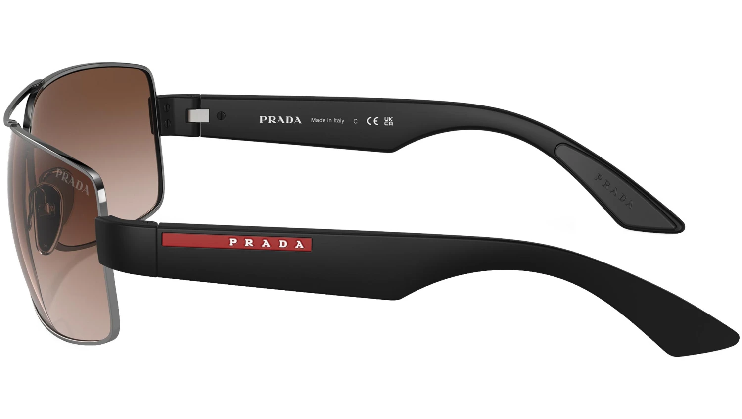 Prada Linea Rossa PS 50ZS 5AV02P Gunmetal 5 Prada Linea Rossa PS 50ZS 5AV02P Gunmetal - Image 3