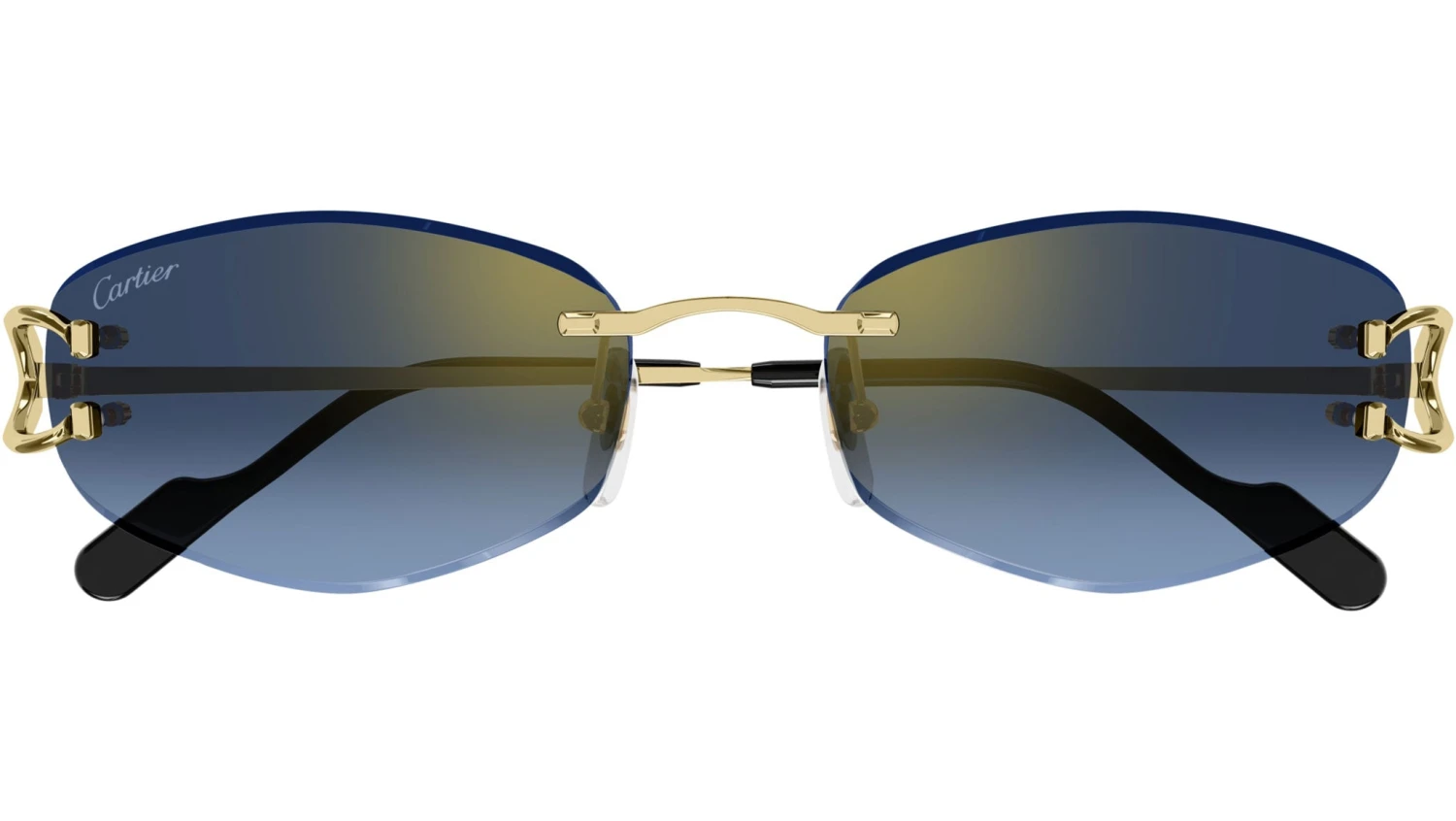 Cartier CT0467S 002 Gold Blue 4 Cartier CT0467S 002 Gold Blue - Image 2