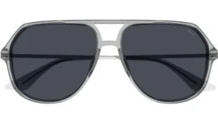 Puma PU0460S 005 Transparent Light Grey Blue