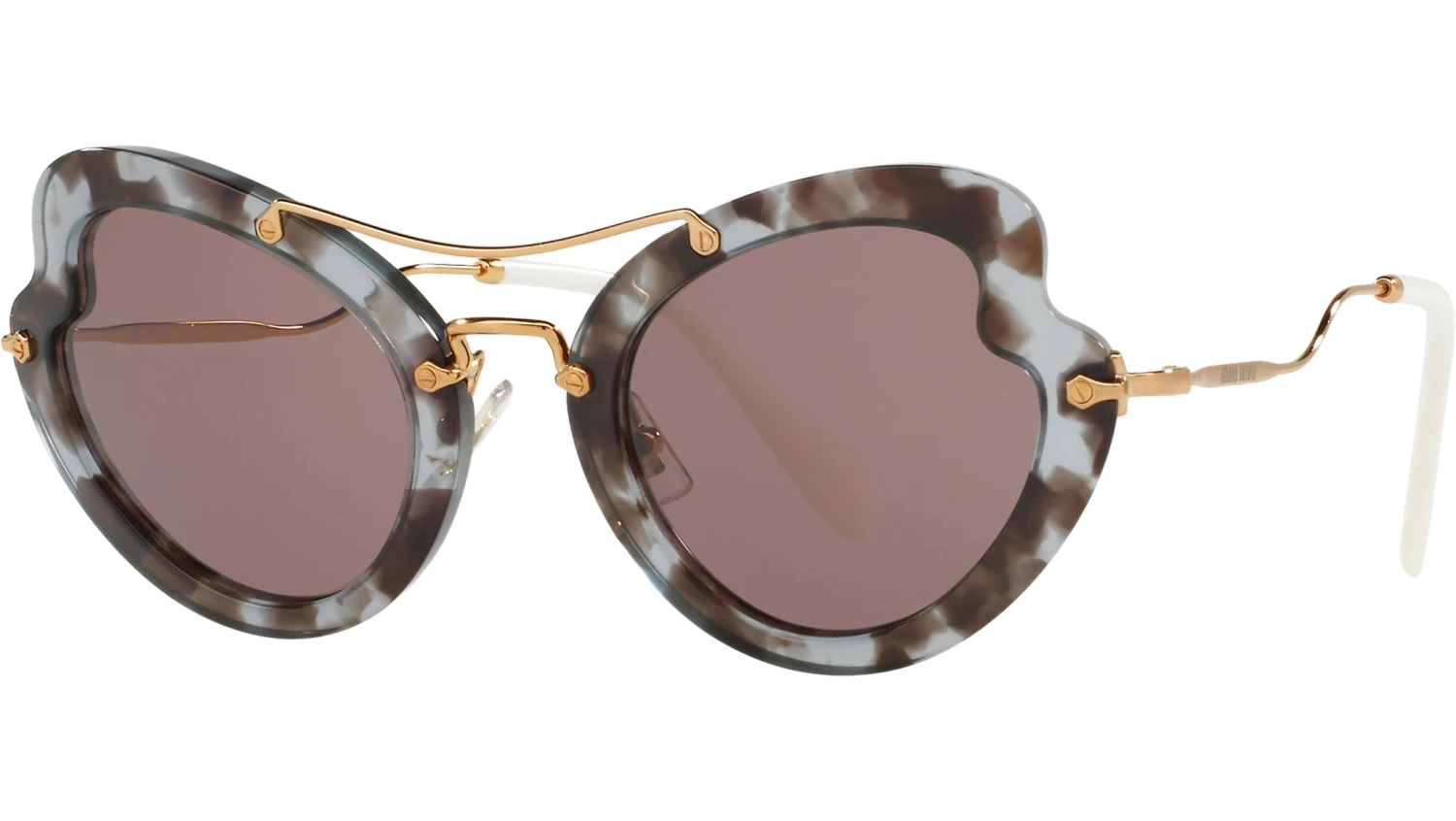 Miu Miu MU 11RS UAH6X1 Brown 4 Miu Miu MU 11RS UAH6X1 Brown - Image 2