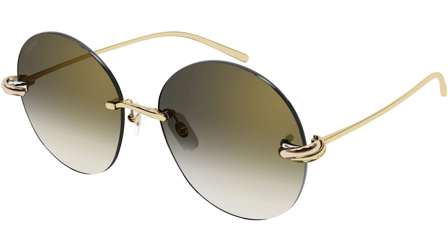 Cartier CT0475S 001 Gold Grey 4 Cartier CT0475S 001 Gold Grey - Image 2