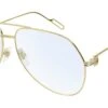 Cartier CT0116O 003 Shiny Gold -Luxe Eyewear Outlet 5f94a07596b9a970825febf0df9df58c