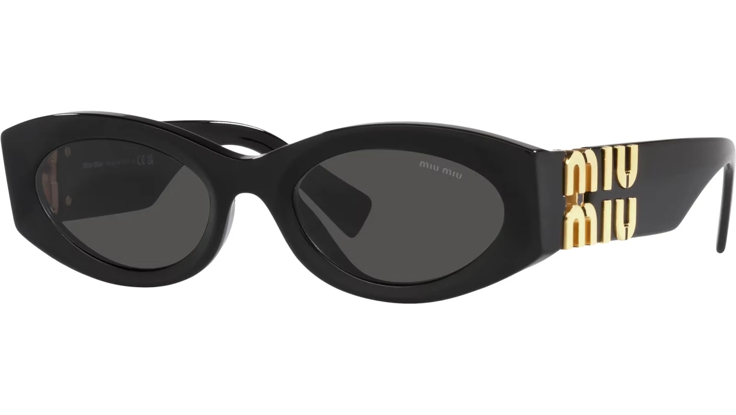 Miu Miu MU 11WS 1AB5S0 Black 4 Miu Miu MU 11WS 1AB5S0 Black - Image 2