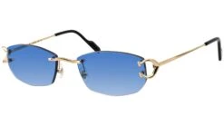 Cartier CT0344O Shiny Gold Custom Lens Gradient -Luxe Eyewear Outlet 622a834f1bfa0efe524658a4307ae9c8