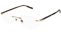 MONTBLANC MB0221O 002 Light Gold