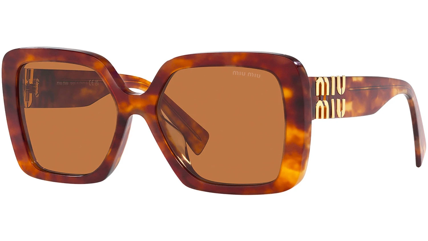 Miu Miu MU 10YS 4BW2Z1 Tortoise 4 Miu Miu MU 10YS 4BW2Z1 Tortoise - Image 2