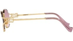 Miu Miu MU 52YS 5AK06S Gold -Luxe Eyewear Outlet 656d787b17f71f96789d66ebdf735c00