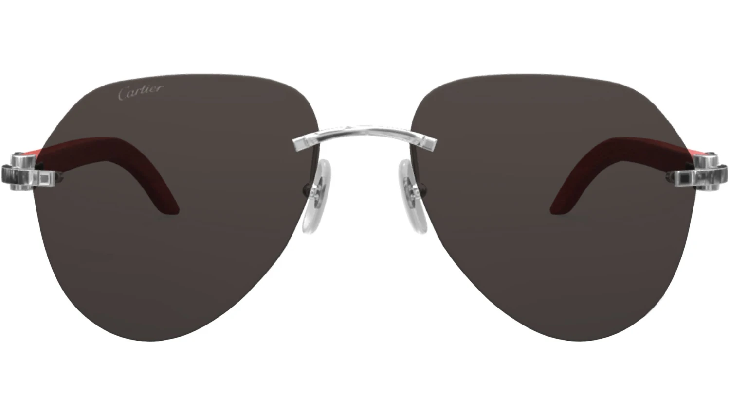 Cartier Custom CT0007CS Silver Grey 3 Cartier Custom CT0007CS Silver Grey