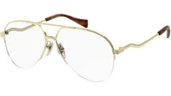 Gucci GG0971O 001 Shiny Gold