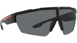 Prada Linea Rossa PS 03XS DG05Z1 Black Rubber -Luxe Eyewear Outlet 6a46f27a7359ce6340a187b57358fa67