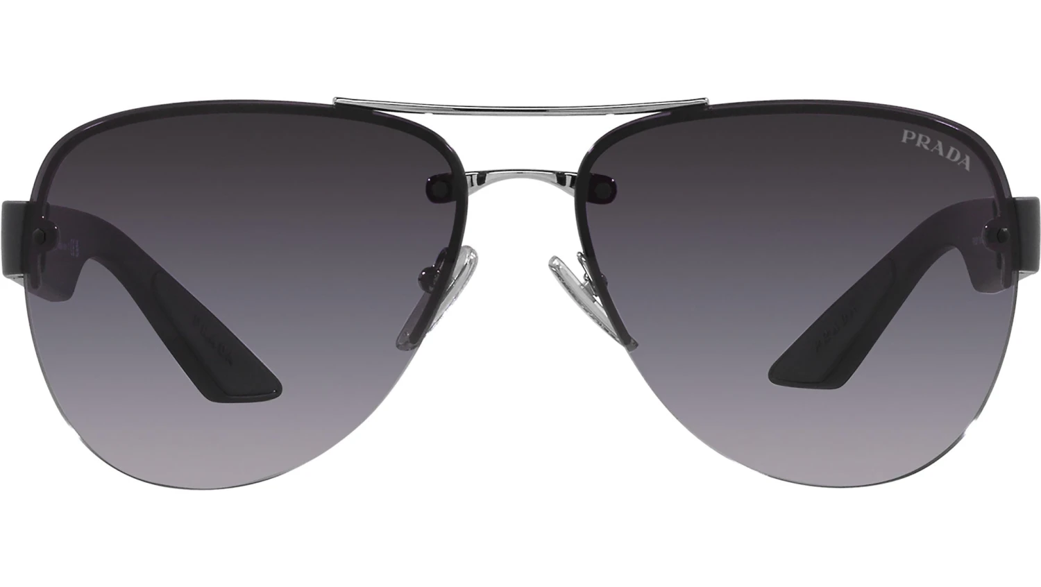 Prada Linea Rossa PS 55YS 1BC09U Silver 3 Prada Linea Rossa PS 55YS 1BC09U Silver