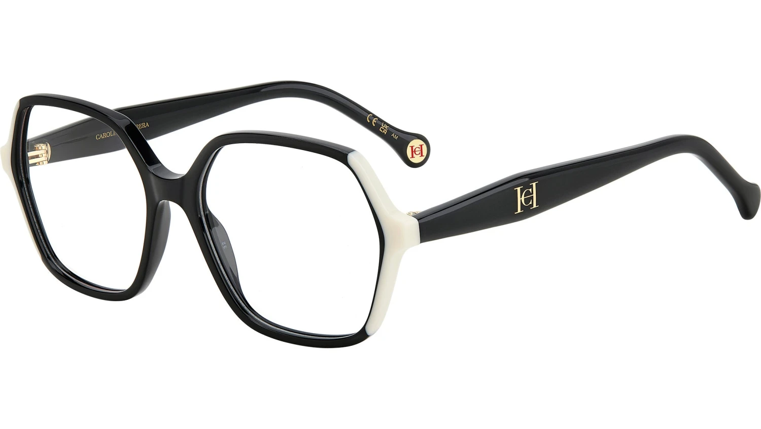 Carolina Herrera HER 0203 80S Black White 4 Carolina Herrera HER 0203 80S Black White - Image 2