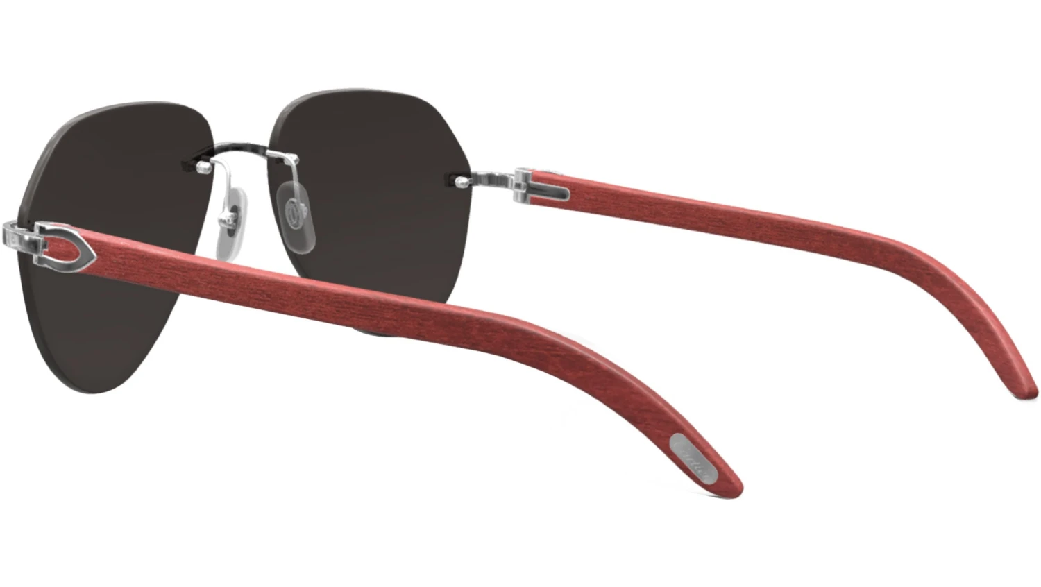 Cartier Custom CT0007CS Silver Grey 6 Cartier Custom CT0007CS Silver Grey - Image 4