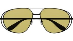 Bottega Veneta BV1344S 002 Matte Black Yellow