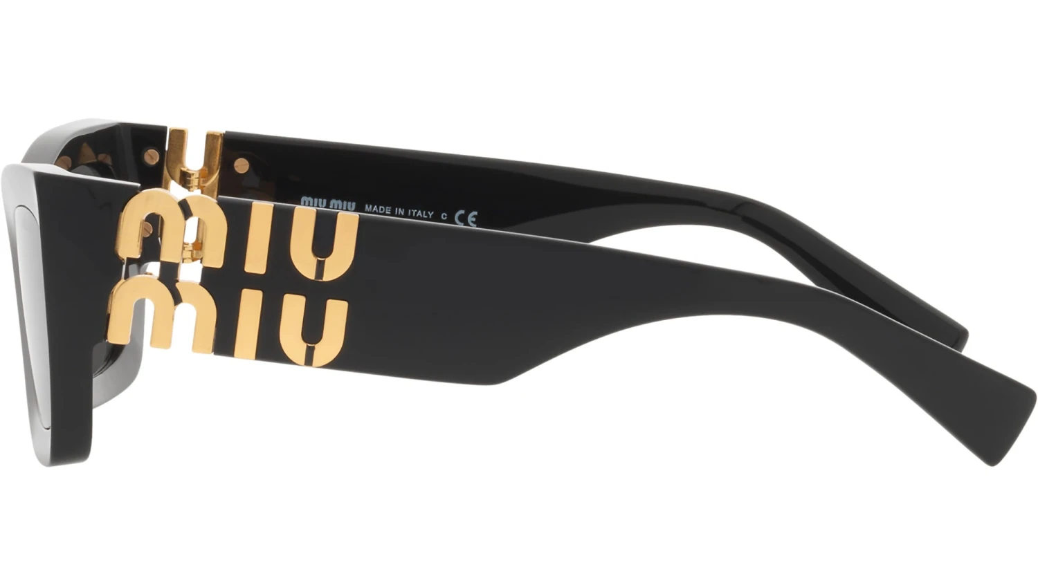 Miu Miu MU 09WS 1AB5S0 Black 5 Miu Miu MU 09WS 1AB5S0 Black - Image 3