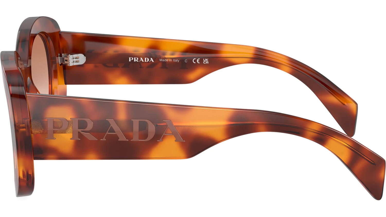 Prada PR A13S 18R70E Cognac 5 Prada PR A13S 18R70E Cognac - Image 3