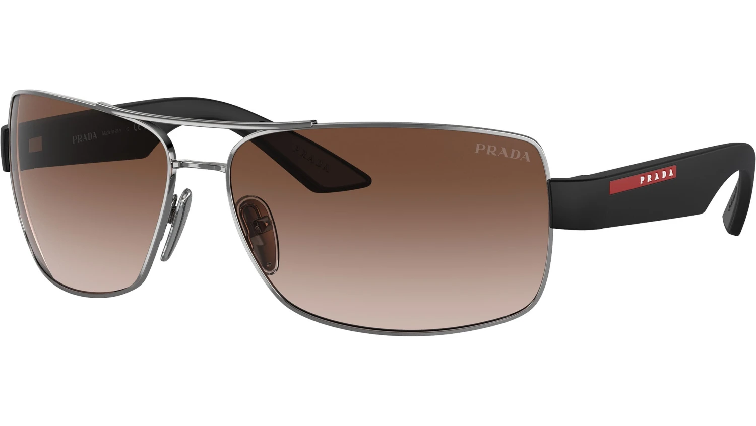 Prada Linea Rossa PS 50ZS 5AV02P Gunmetal 4 Prada Linea Rossa PS 50ZS 5AV02P Gunmetal - Image 2