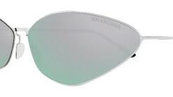 Balenciaga BB0350S 004 Shiny Silver -Luxe Eyewear Outlet 8cde3a6548c1f162527f3fbbde79b2b9