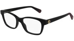 Gucci GG0922O 003 Shiny Black Red