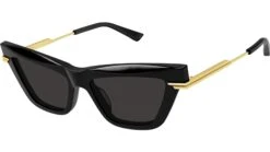 Bottega Veneta BV1241S 001 Black Grey