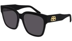 Balenciaga BB0056S 001 Shiny Black