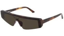 Balenciaga BB0003S 006 Shiny Medium Havana