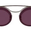 Marni ME107S 044 Matte Silver And Shiny Brown -Luxe Eyewear Outlet 98cb0befe301aaf8ba37786394be9fdf