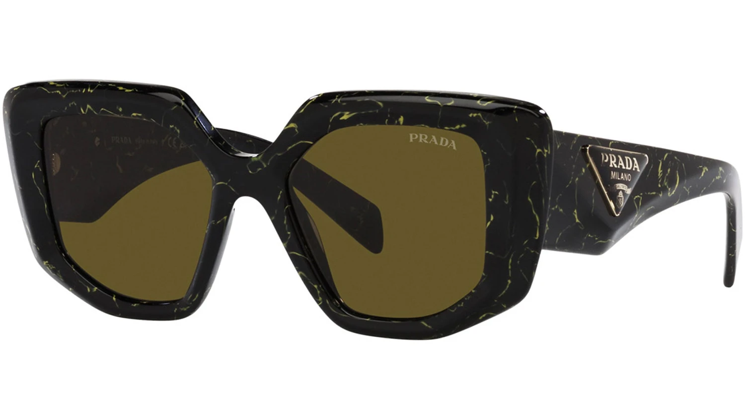 Prada PR 14ZS Black Yellow Marble 4 Prada PR 14ZS Black Yellow Marble - Image 2